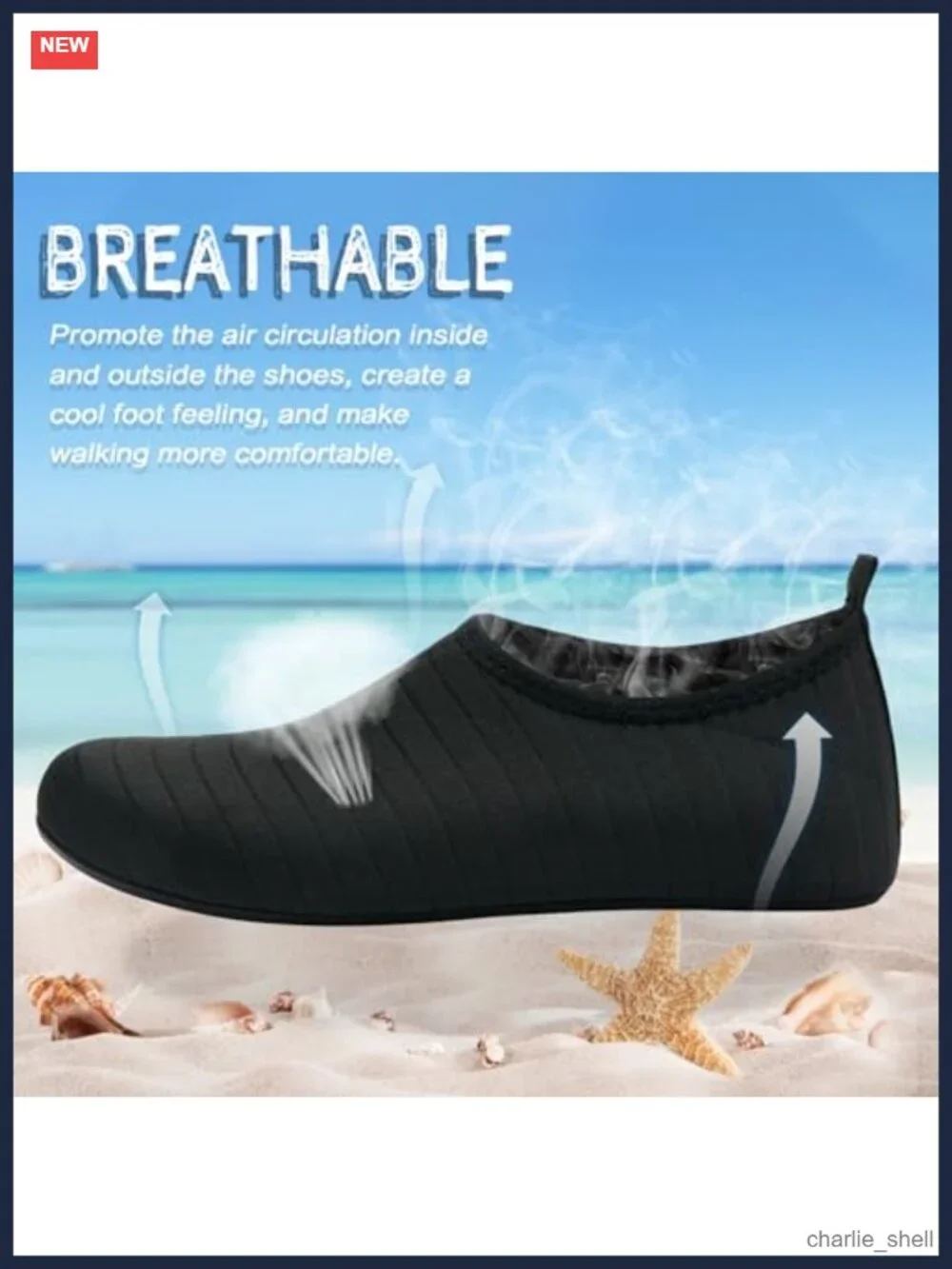 Quick-Dry Barefoot Aqua Socks Water Shoes Anti-Slip Swim Beach
